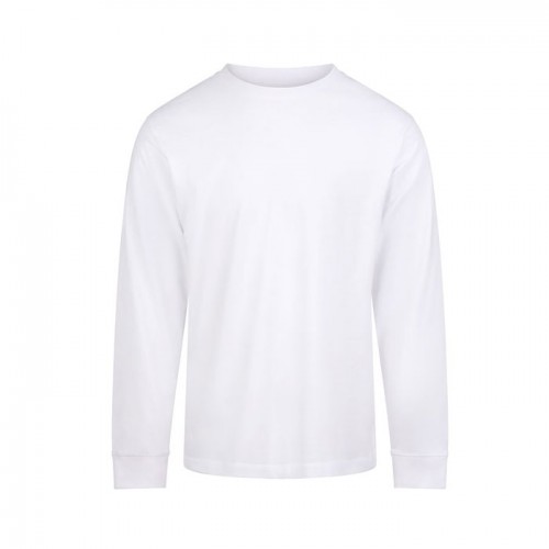 AWDis 180 Long Sleeve Tee White