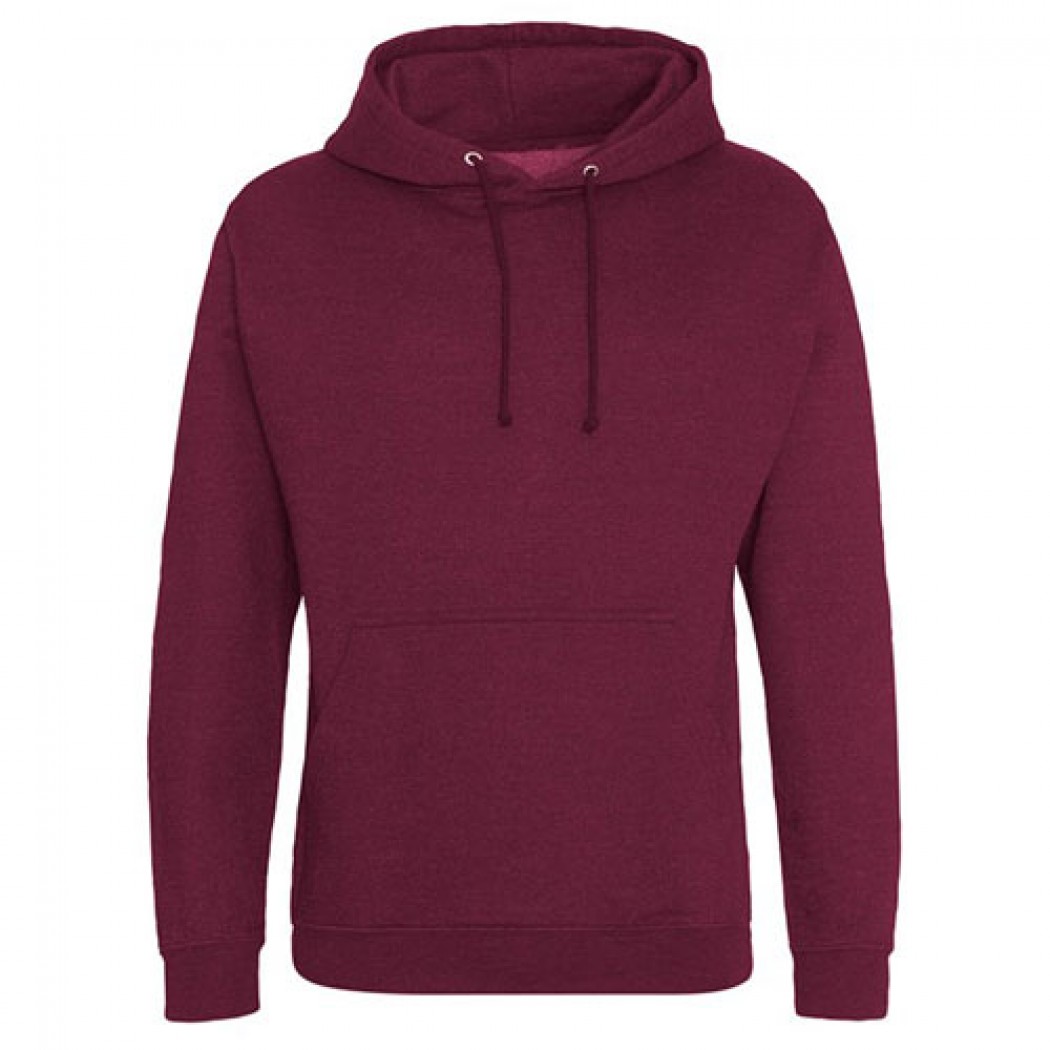 College Hood Burgundy Smoke