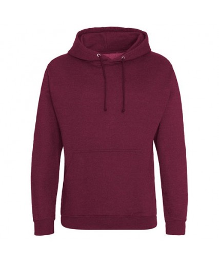 College Hood Burgundy Smoke