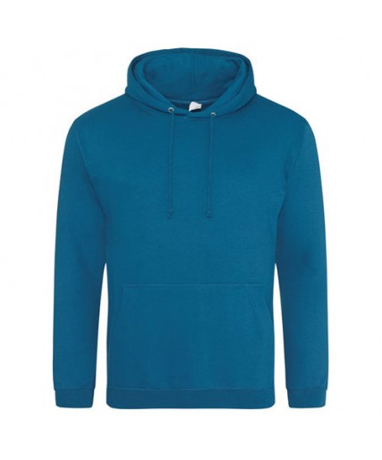 College Hood Deep Blue