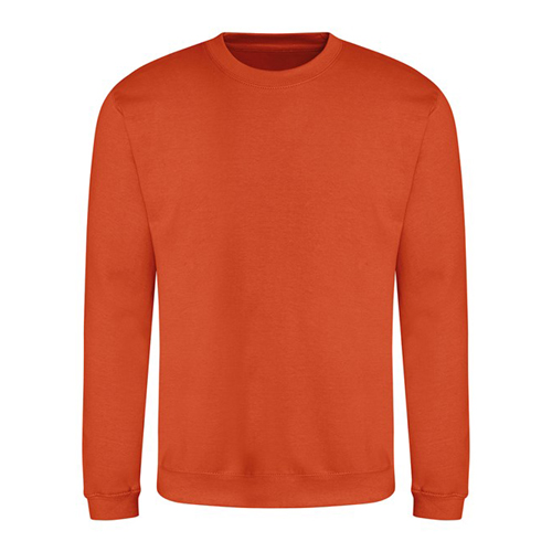 AWS Just Hoods Sweatshirt Burn Orange