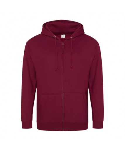 Zoodie  Zip Hoodie Burgundy Zoodie  Zip Hoodie Burgundy