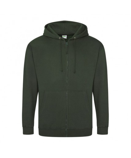 Zoodie  Zip Hoodie Forrest Green Zoodie  Zip Hoodie Forrest Green