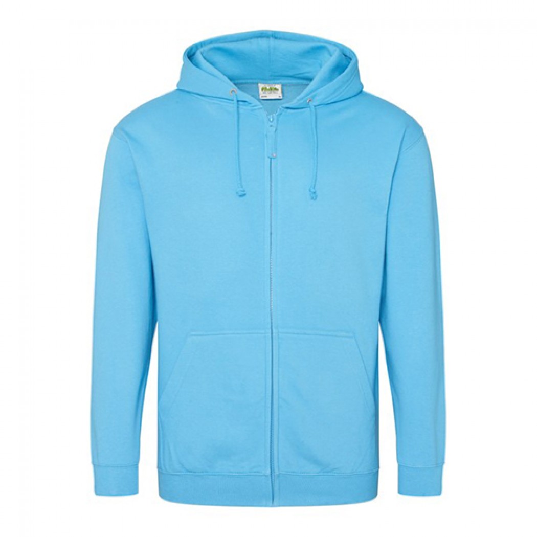 Zoodie  Zip Hoodie Hawaiian Blue