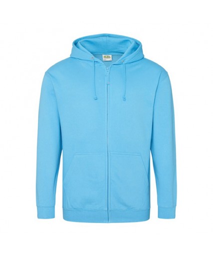 Zoodie  Zip Hoodie Hawaiian Blue Zoodie  Zip Hoodie Hawaiian Blue