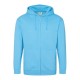Zoodie  Zip Hoodie Hawaiian Blue