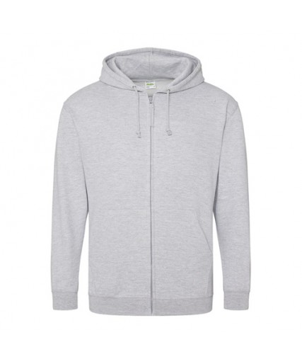 Zoodie  Zip Hoodie Heather Grey Zoodie  Zip Hoodie Heather Grey