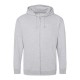 Zoodie  Zip Hoodie Heather Grey