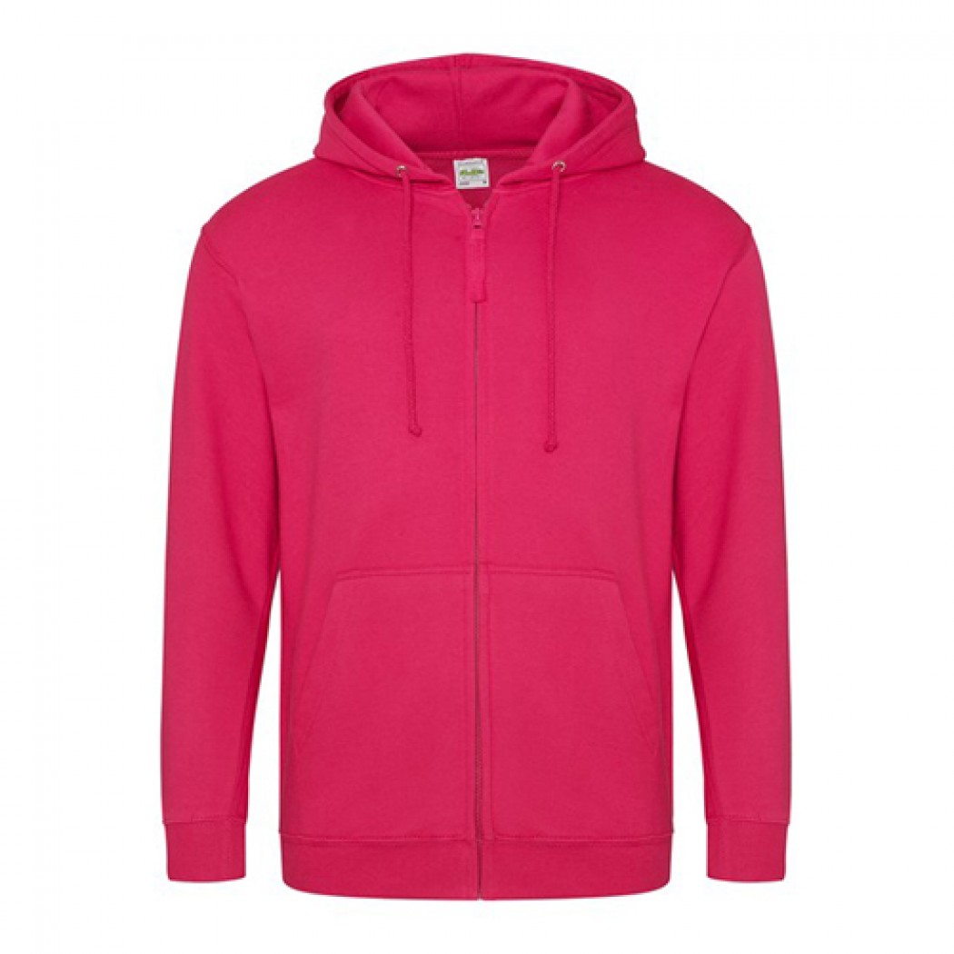 Zoodie Zip Hoodie Hot Pink Zoodie Zip Hoodie Hot Pink