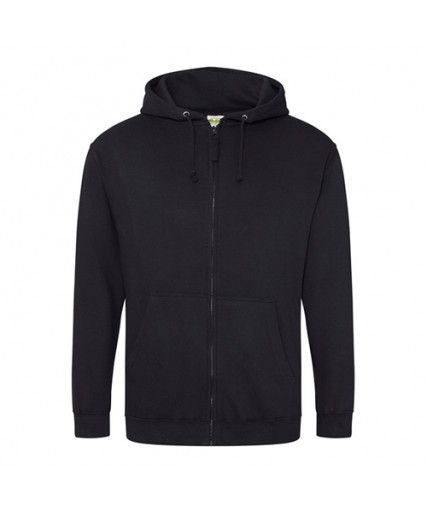 Zoodie  Zip Hoodie jet Black Zoodie  Zip Hoodie jet Black