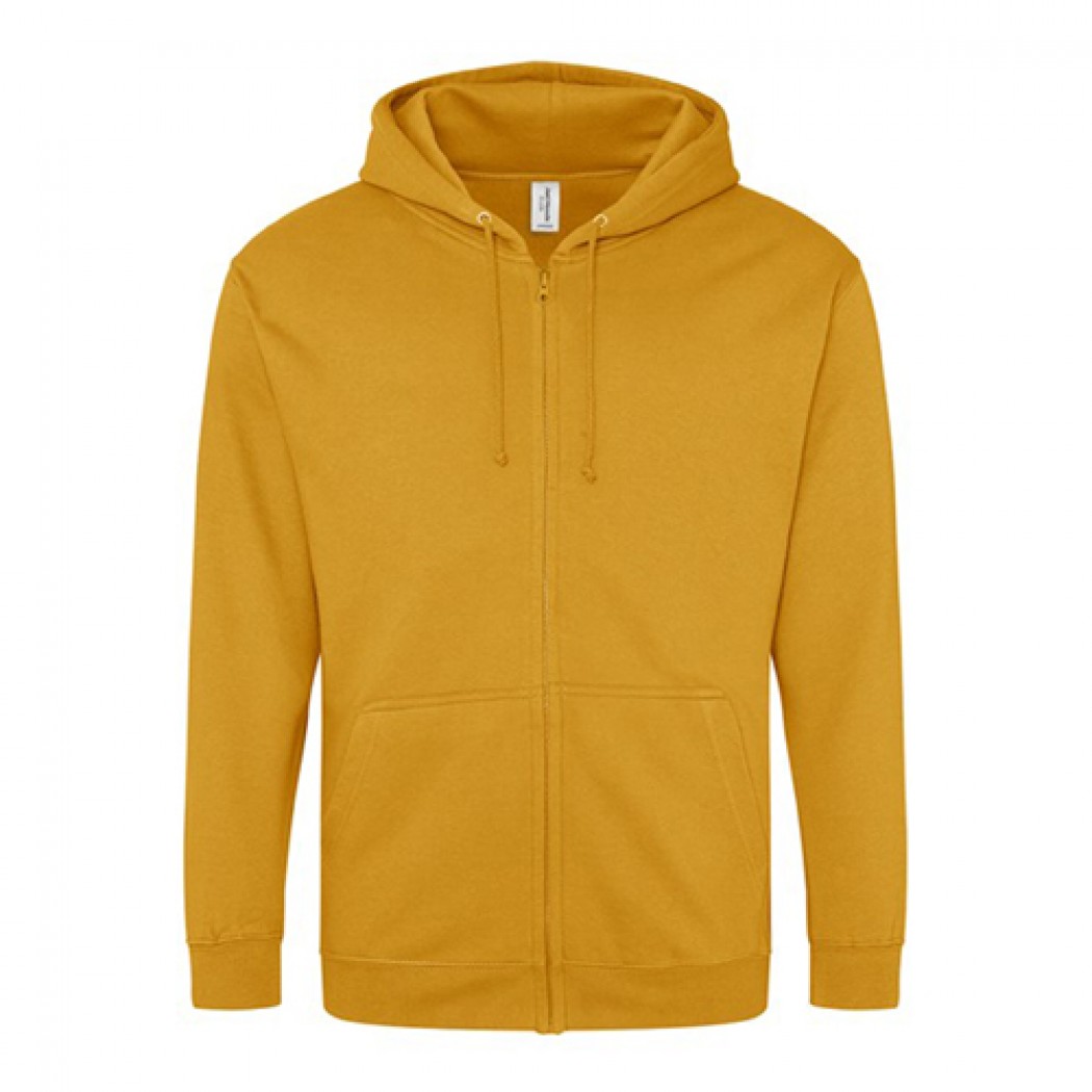 Zoodie  Zip Hoodie Mustard