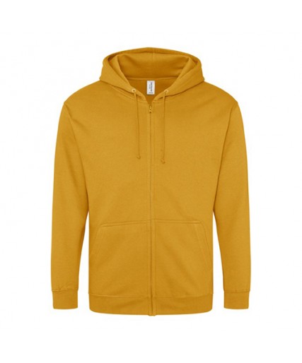 Zoodie  Zip Hoodie Mustard Zoodie  Zip Hoodie Mustard