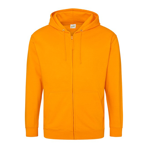Zoodie  Zip Hoodie Orange Crush