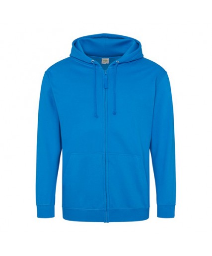 Zoodie  Zip Hoodie Saphire Blue Zoodie  Zip Hoodie Saphire Blue