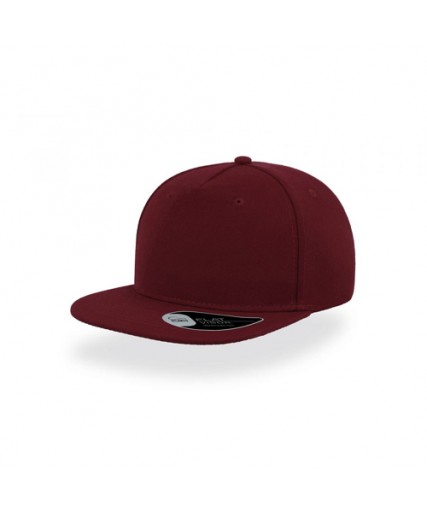 Atlantis Snap Five Snapback Cap Burgundy Atlantis Snap Five Snapback Cap Burgundy