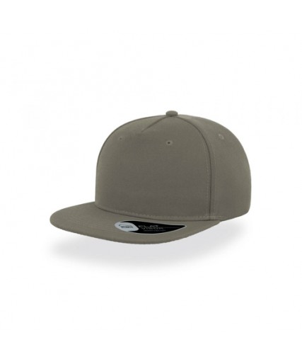 Atlantis Snap Five Snapback Cap Grey Atlantis Snap Five Snapback Cap Grey
