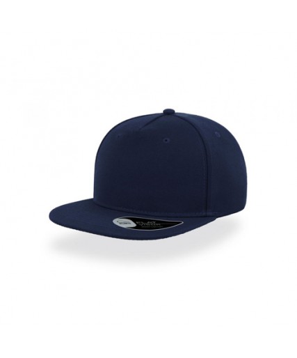 Atlantis Snap Five Snapback Cap Navy Atlantis Snap Five Snapback Cap Navy