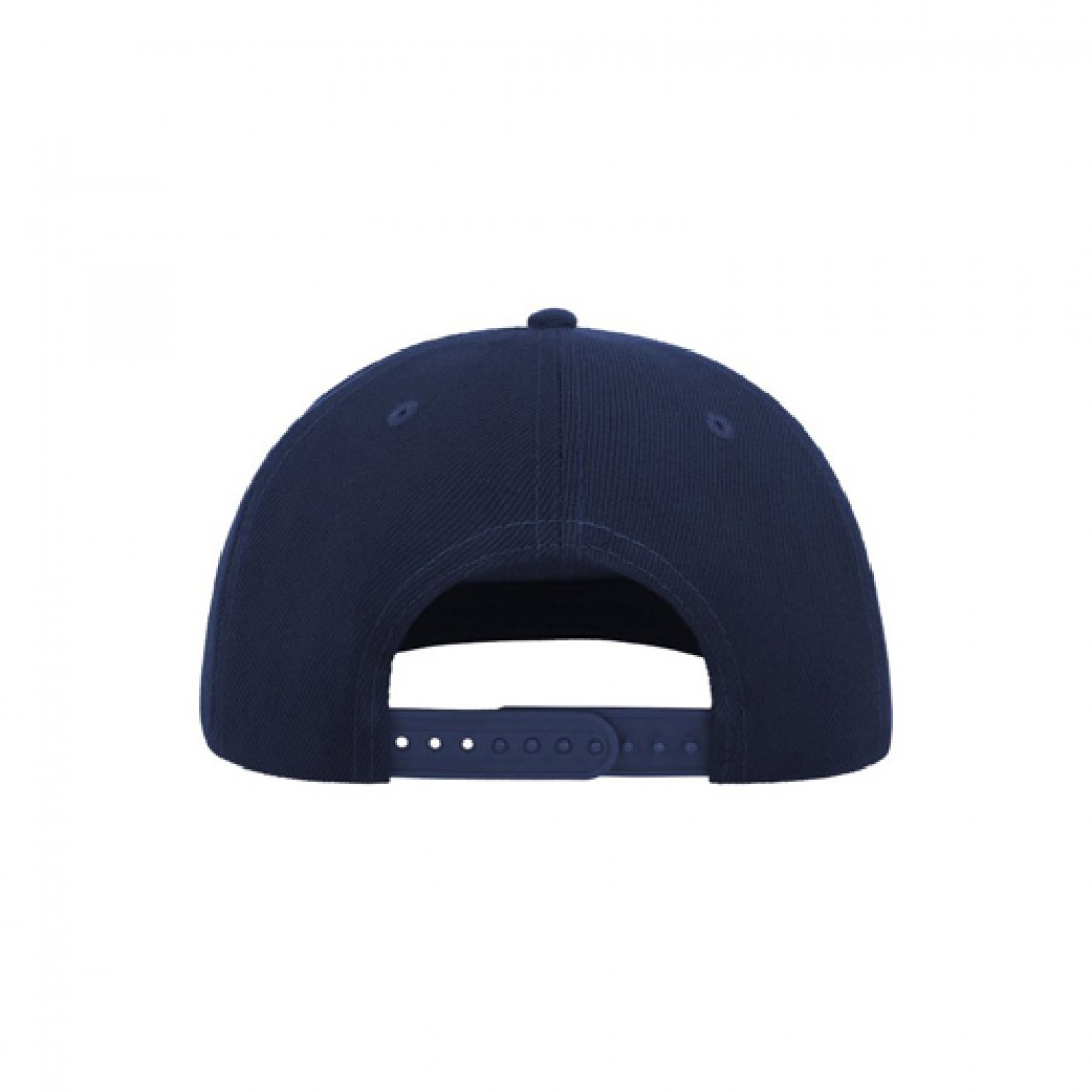 Atlantis Snap Five Snapback Cap Navy Atlantis Snap Five Snapback Cap Navy
