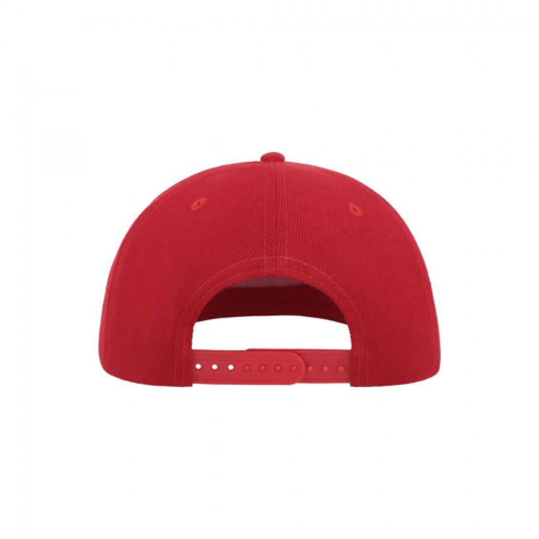 Atlantis Snap Five Snapback Cap Red Atlantis Snap Five Snapback Cap Red