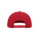 Atlantis Snap Five Snapback Cap Red Atlantis Snap Five Snapback Cap Red
