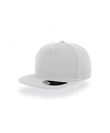 Atlantis Snap Five Snapback Cap White Atlantis Snap Five Snapback Cap White