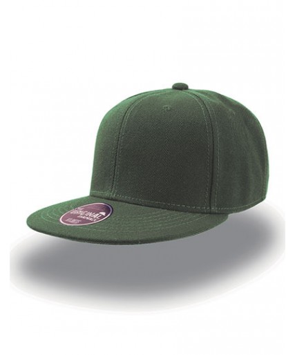 Atlantis Snapback Cap Bottle Green
