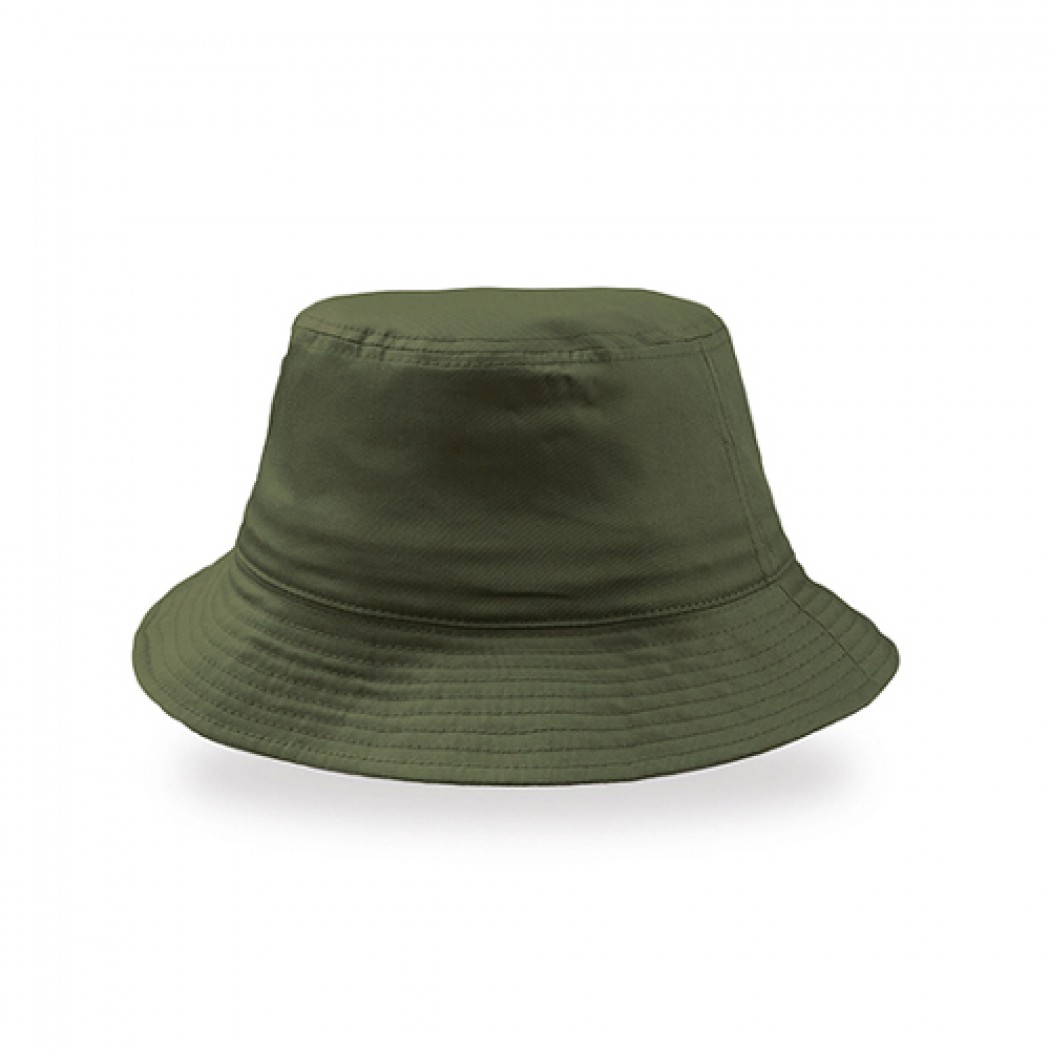 Bucket Cotton Hat Olive