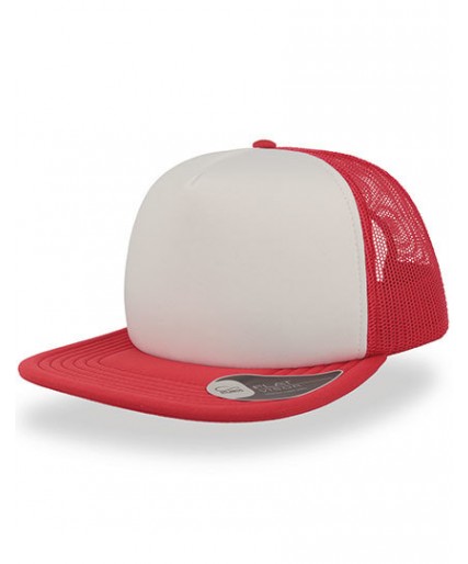 Atlantis Snap 90S Trucker Cap White/Red