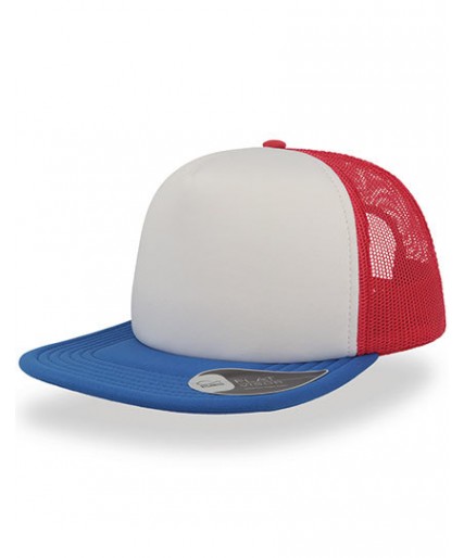 Atlantis Snap 90S Trucker Cap White/Red/Royal