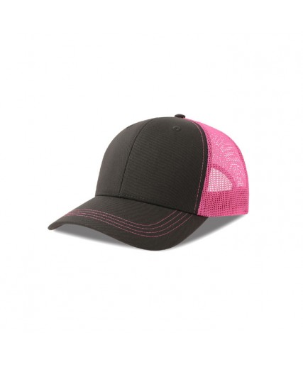 Sonic-S Cap Dark Grey/Fluorescent Pink