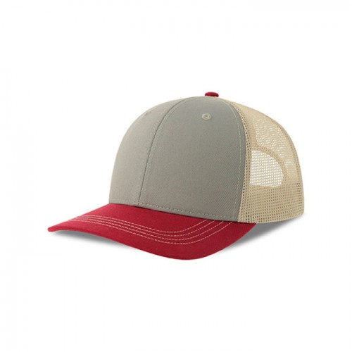 Sonic-S Cap Grey/Cardinal Red/Stone