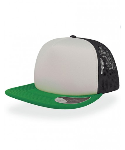 Atlantis Snap 90S Trucker Cap White/Black/Green