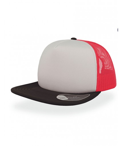 Atlantis Snap 90S Trucker Cap White/Red/Black