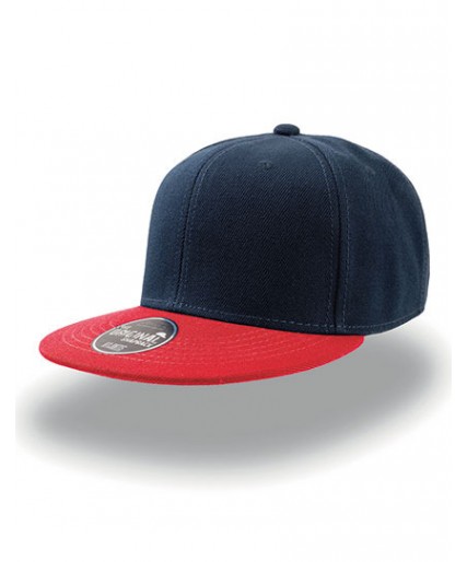 Atlantis Snapback Cap Navy / Red Atlantis Snapback Cap Navy / Red