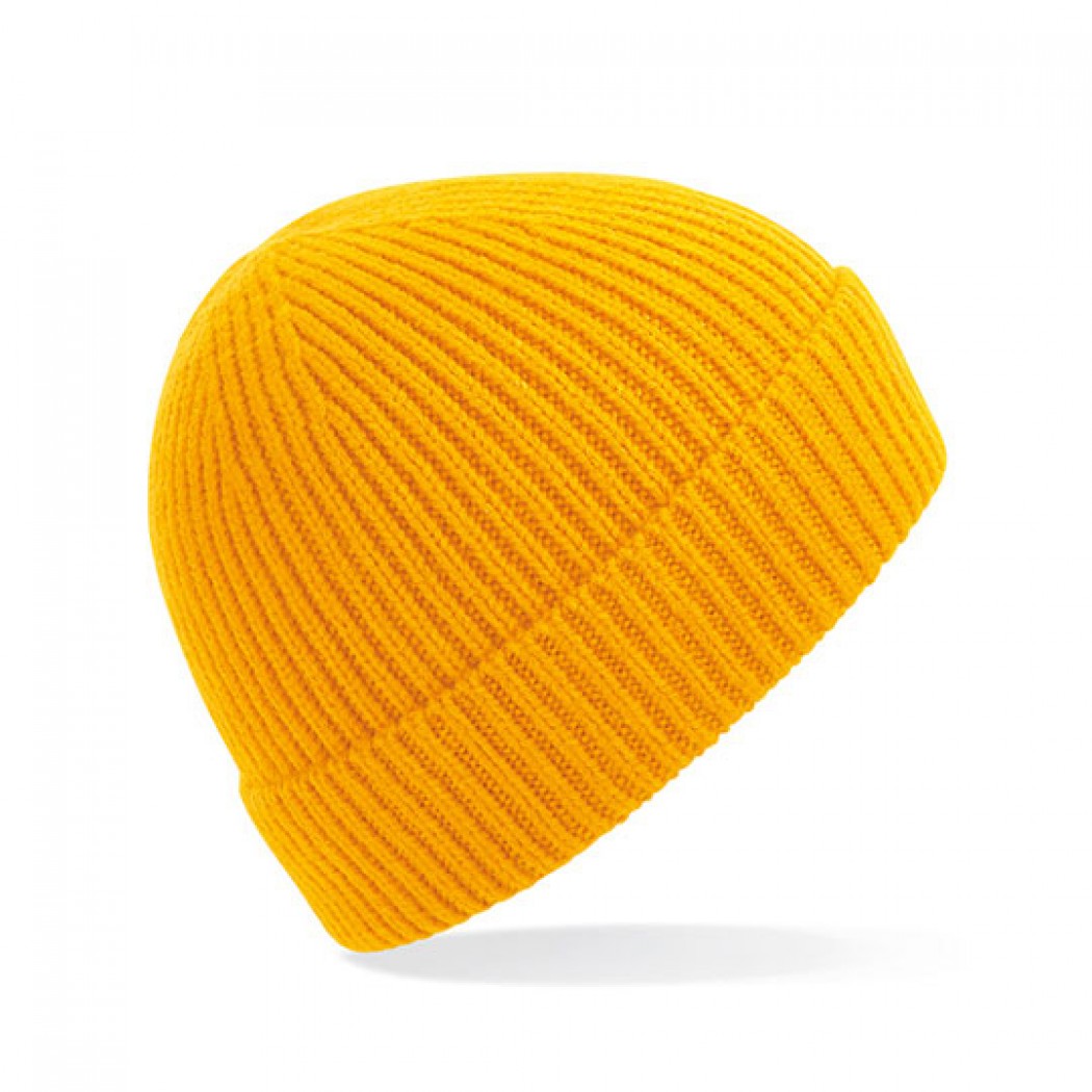 Engineered Ribben Beanie Sun Yellow