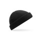 Recycled Mini Fisherman Beanie Black Recycled Mini Fisherman Beanie Black