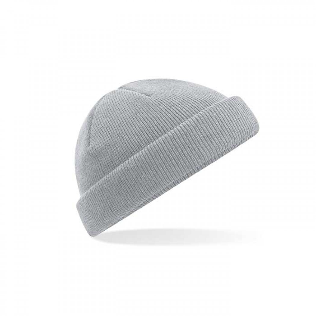 Recycled Mini Fisherman Beanie Grey Recycled Mini Fisherman Beanie Grey