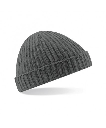 Trawler Ribbed Beanie Charcoal Trawler Ribbed Beanie Charcoal
