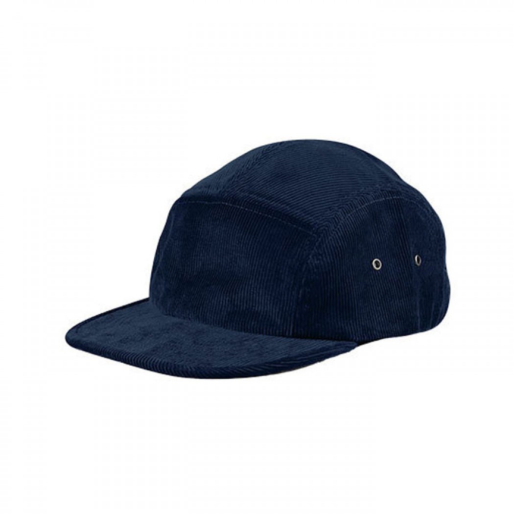 EarthAware® Organic Cord Camper Cap Oxford Navy