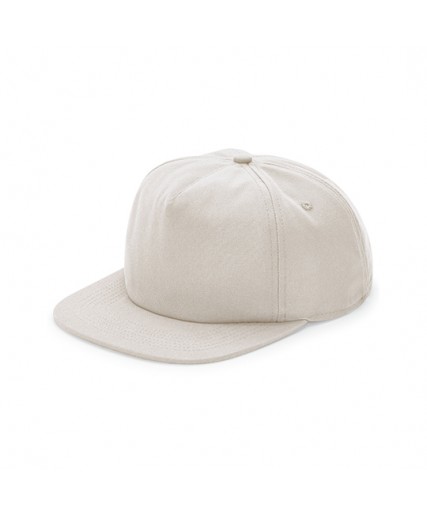 Organic Cotton Unstructured 5 Panel Cap Sand