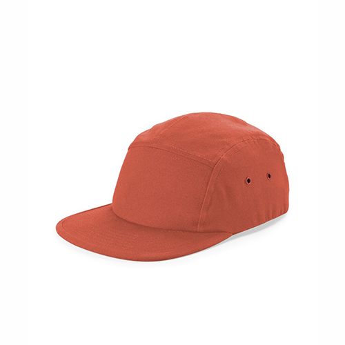 Canvas 5-Panel Cap Terracotta