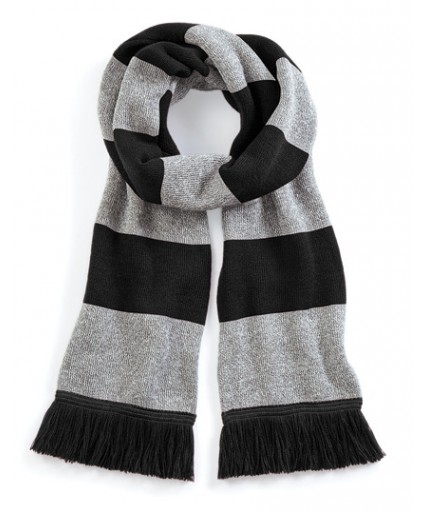 Stadium Scarf Black/Heather Grey Stadium Scarf Black/Heather Grey