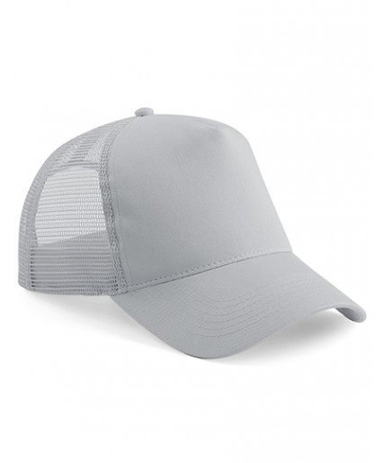 Trucker Snapback Cap Light Grey Trucker Snapback Cap Light Grey