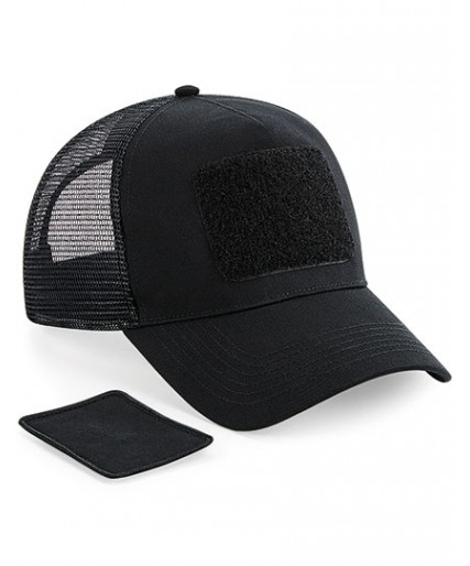 Patch Snapback Trucker Cap Black Patch Snapback Trucker Cap Black