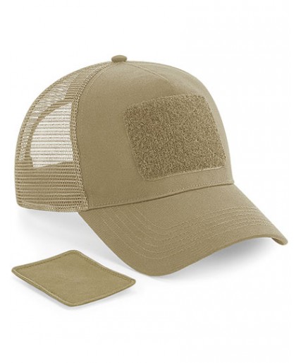Patch Snapback Trucker Cap Khaki Patch Snapback Trucker Cap Khaki