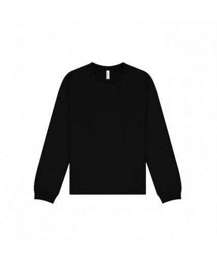 Unisex Heavyweight Long Sleeve Tee Black