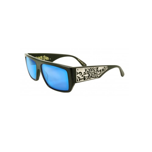 Black Flys Sci Fly 5 Matt Black / Blue Lens