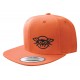 Black Flys Phantom Snapback Cap Orange