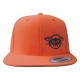 Black Flys Phantom Snapback Cap Orange