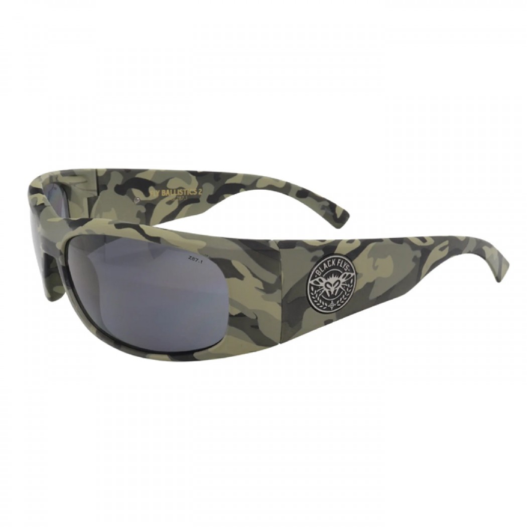 Fly Ballistics 2 / Safety Glass Nam Camo w/ Smoke Lens Fly Ballistics 2 / Safety Glass Nam Camo w/ Smoke Lens